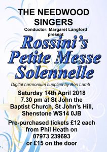 Rossini's Petite Messe Solennelle