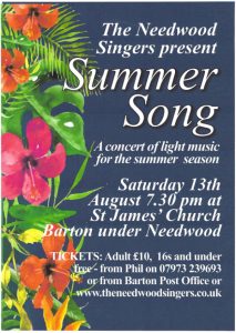The Needwood Singers present Summer Song